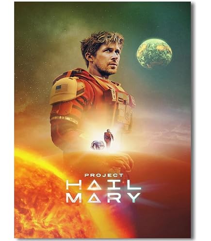 Amazon.com: Project Hail Mary Movie Poster - Unframed Wall Art